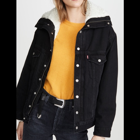 levi's dad sherpa trucker